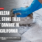 clean natural stone tile properly Poway