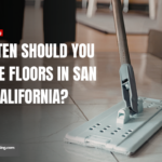 how often clean tile floors San Diego
