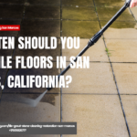 how often clean tile floors San Marcos