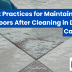 maintain tile floors after cleaning Del Mar