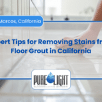 how to get stains out of floor grout