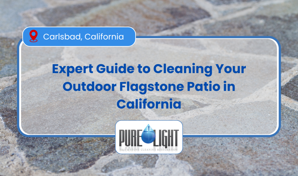 how to clean outdoor flagstone patio