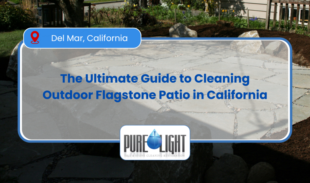how to clean outdoor flagstone patio