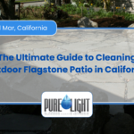how to clean outdoor flagstone patio