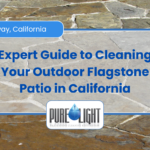 how to clean outdoor flagstone patio